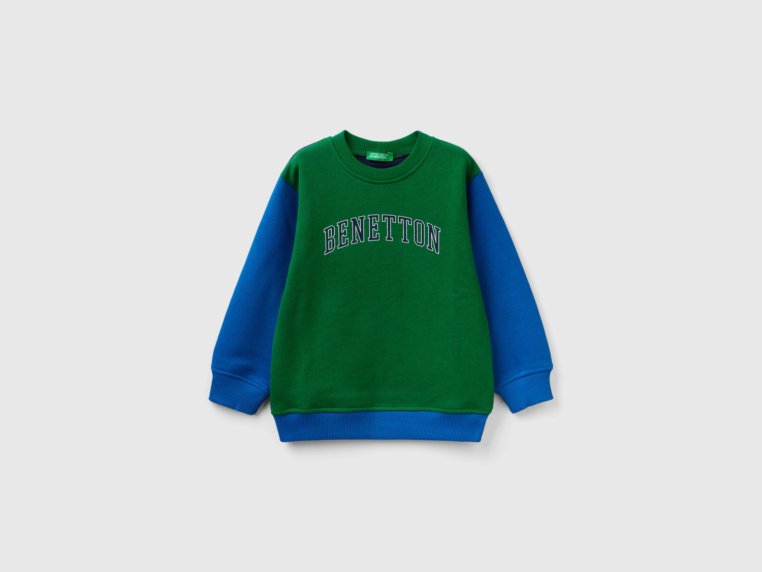 Felpa 100% cotone biologico da bimbo multi-color | Benetton Outlet