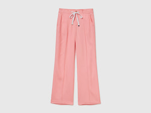 Pantaloni lunghi in lyocell fluido e leggero