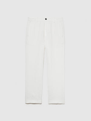 Pantaloni regular fit 100% lino