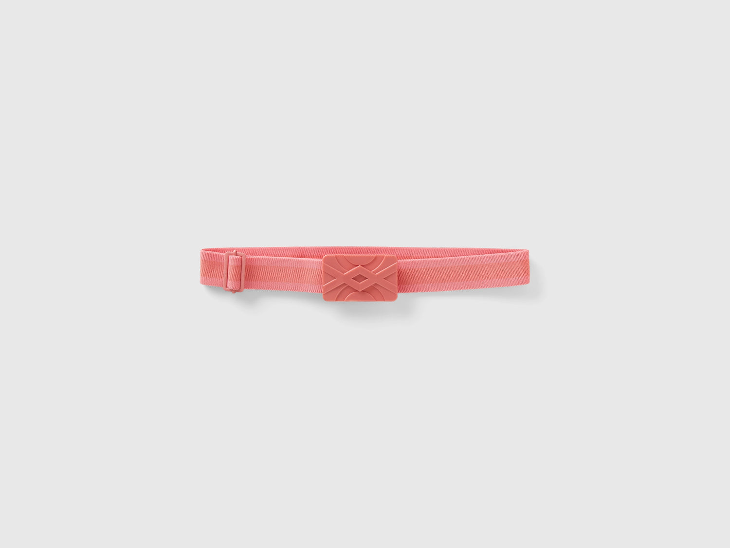Cintura elastica con fibbia da donna rosa | Benetton Outlet