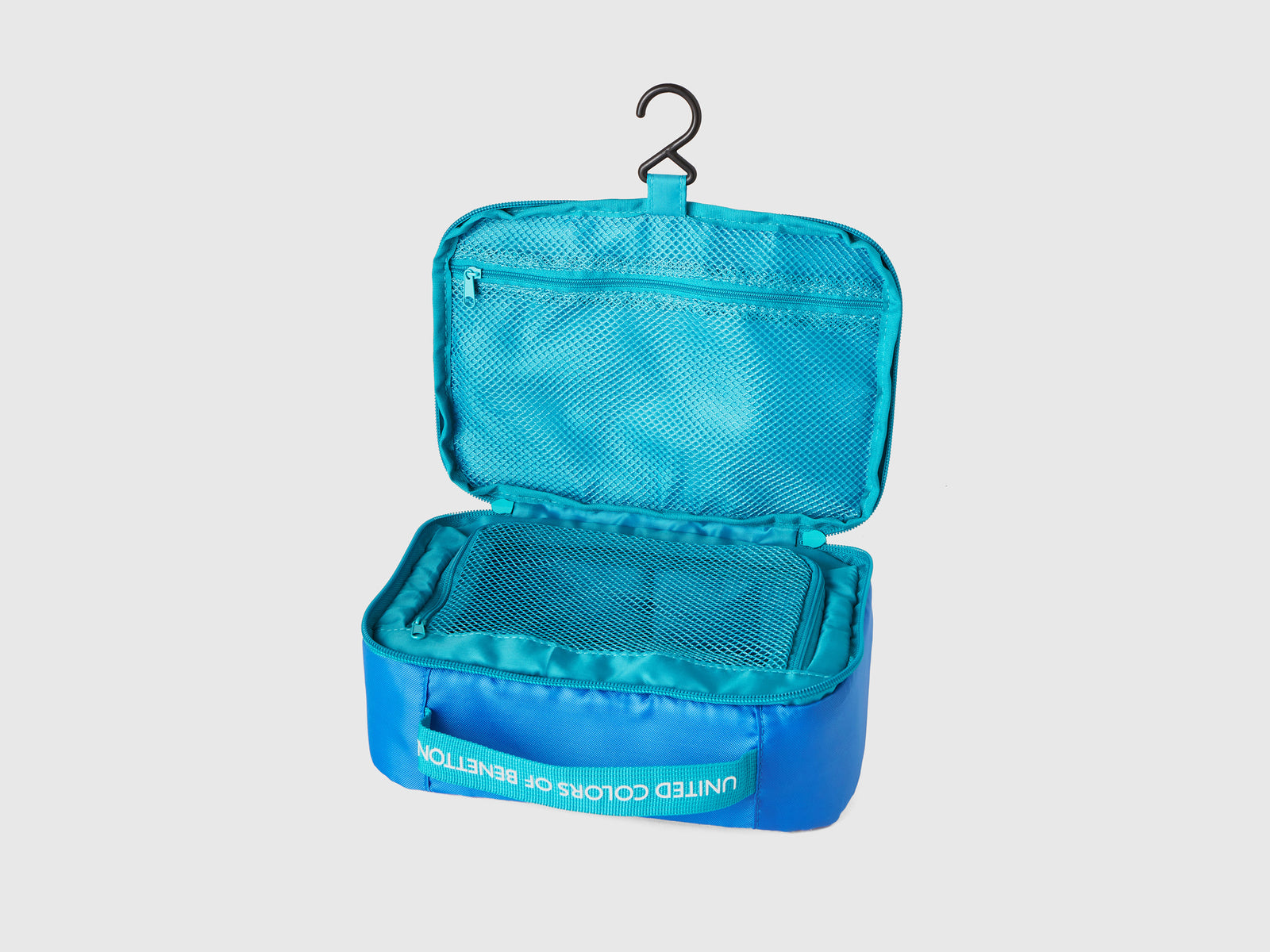 Trousse da viaggio con gancio da uomo blu 3 | Multimarchio Outlet