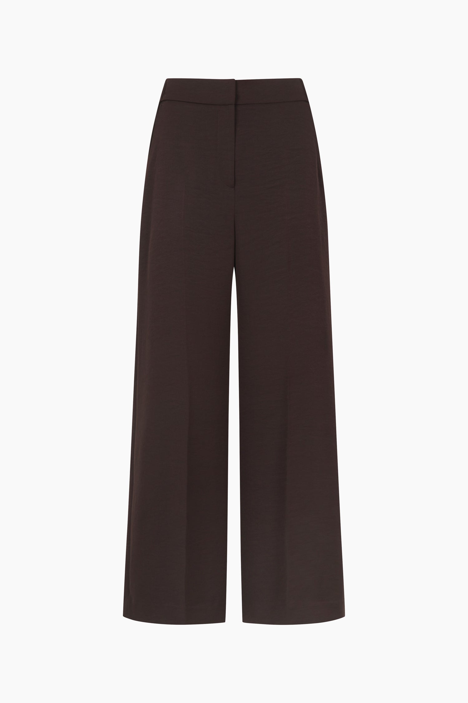 Pantaloni fluidi da donna marrone | Sisley Outlet