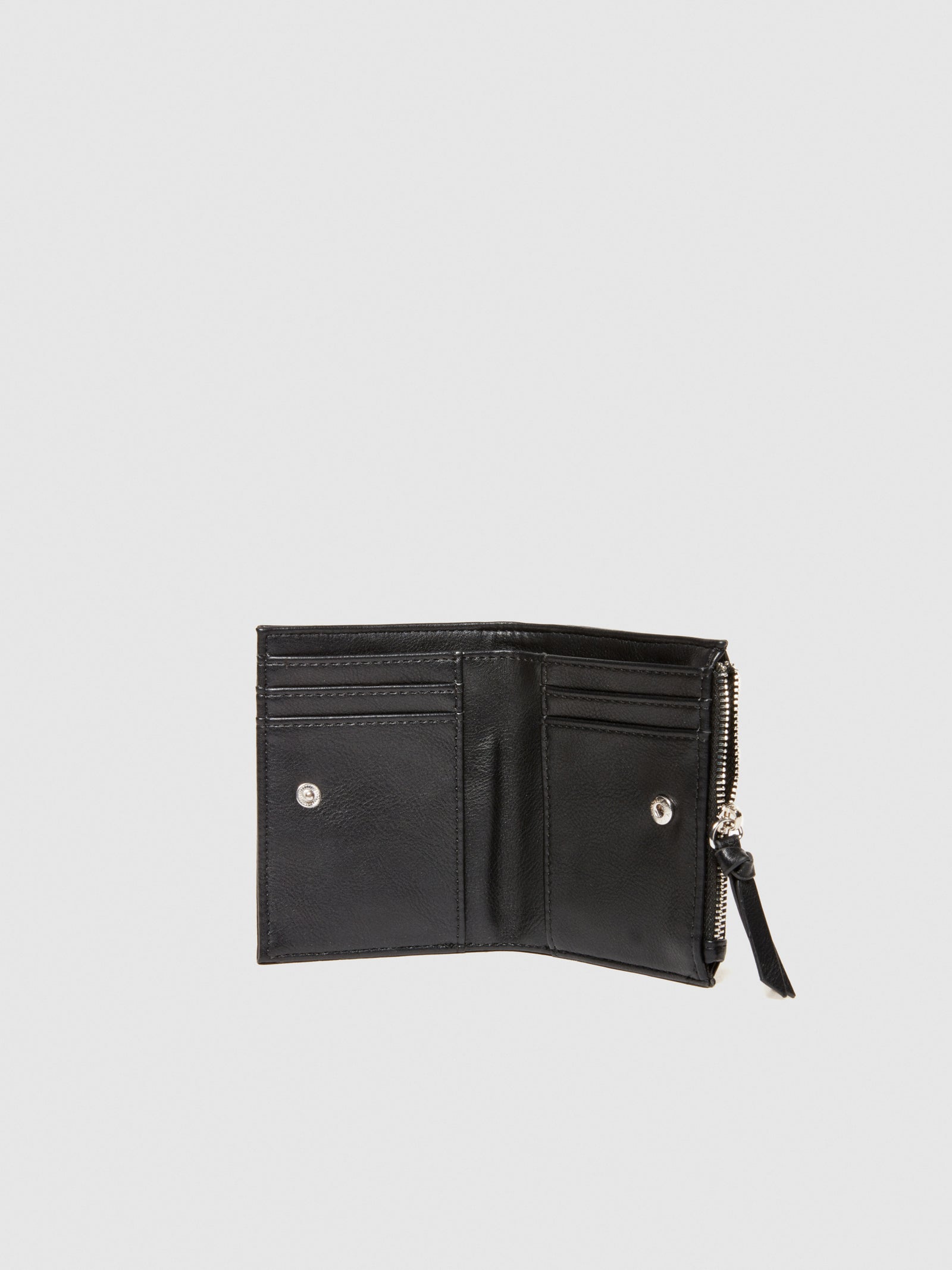 Portafoglio piccolo da donna nero 3 | Sisley Outlet