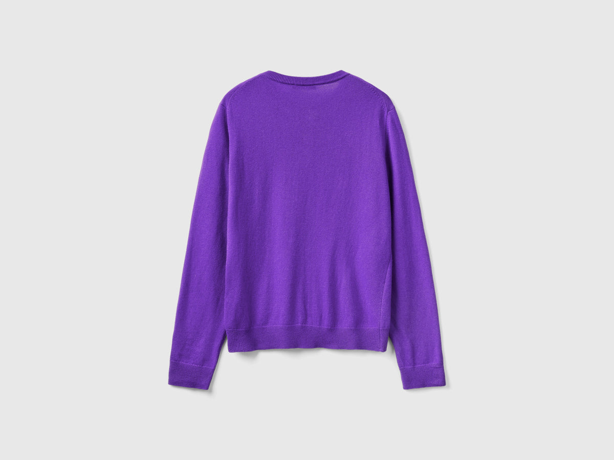Cardigan in misto lana e cashmere