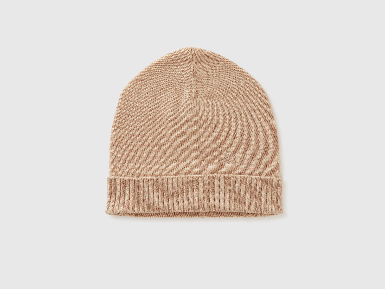 Cappello in misto cashmere da donna beige | Benetton Outlet