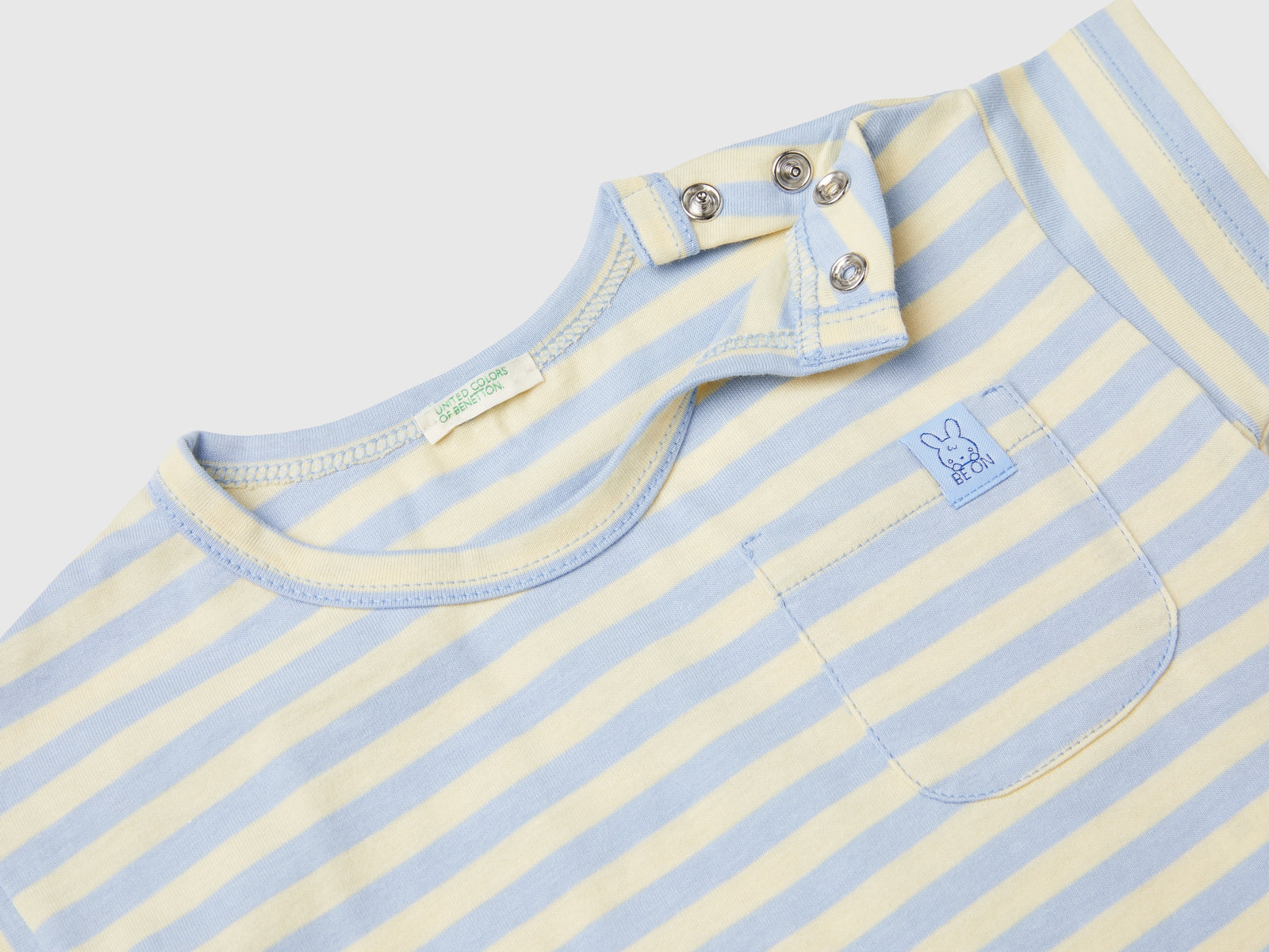 T-shirt a righe con stampa gelati da neonato multi-color 3 | Benetton Outlet