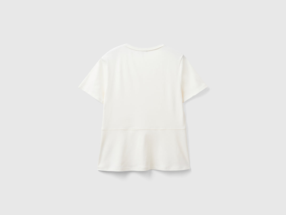 T-shirt slim fit in cotone bio