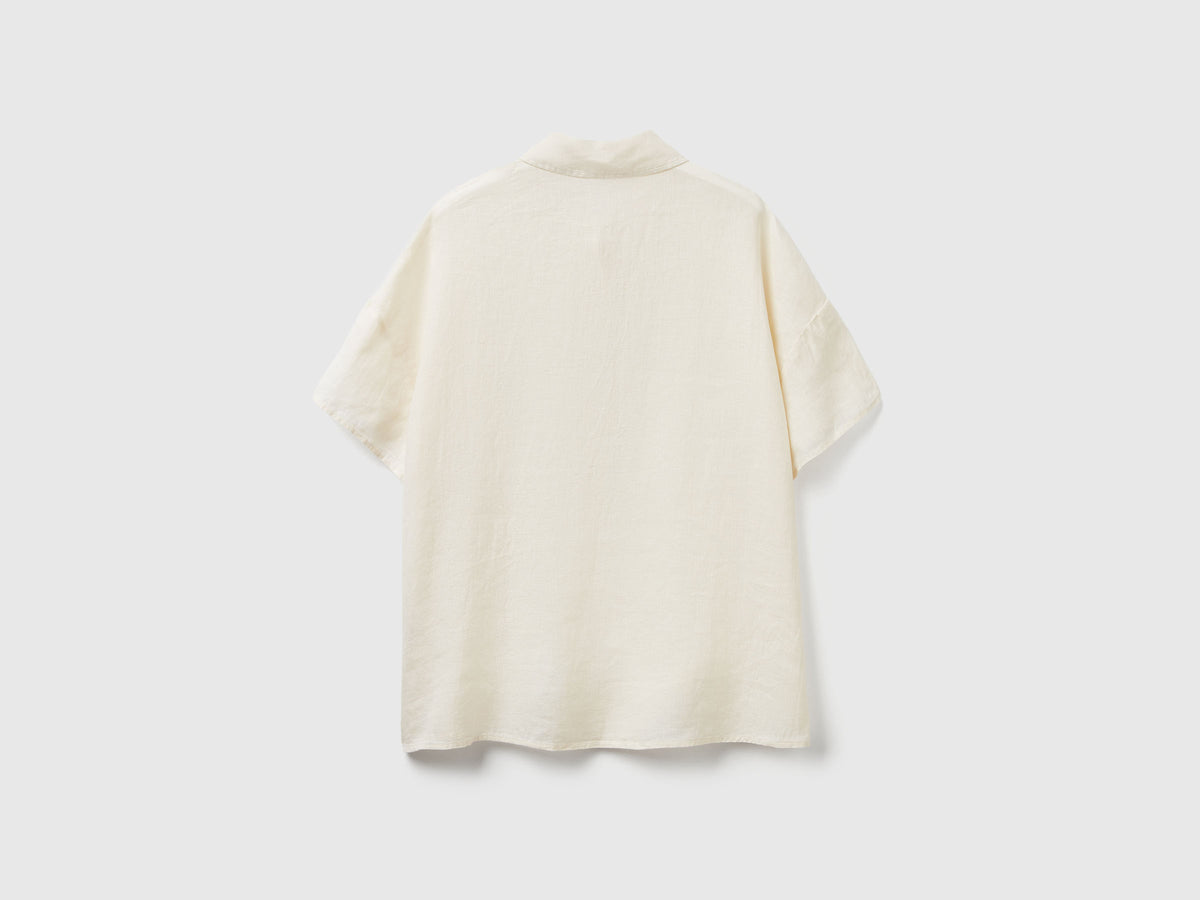 Blusa in puro lino