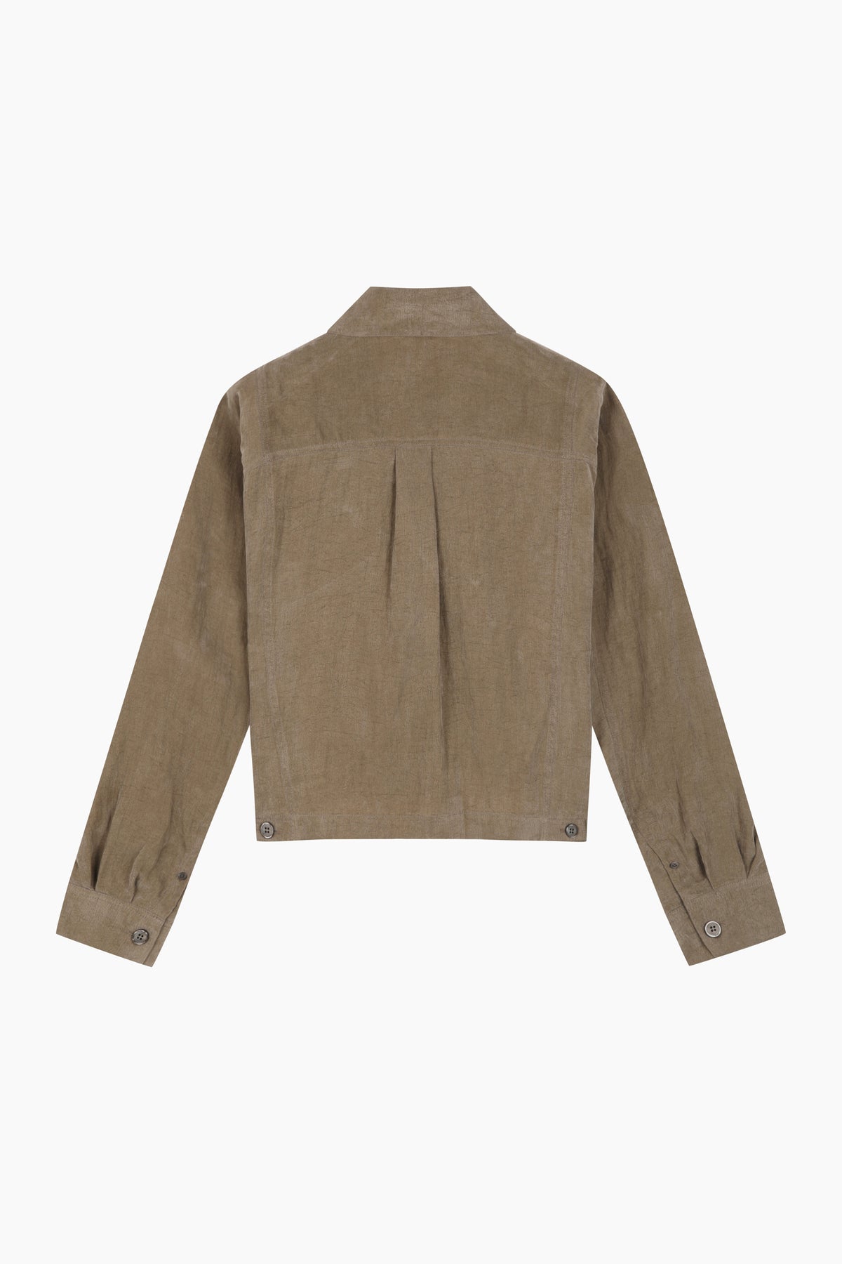 Giacca-Camicia effetto stropicciato