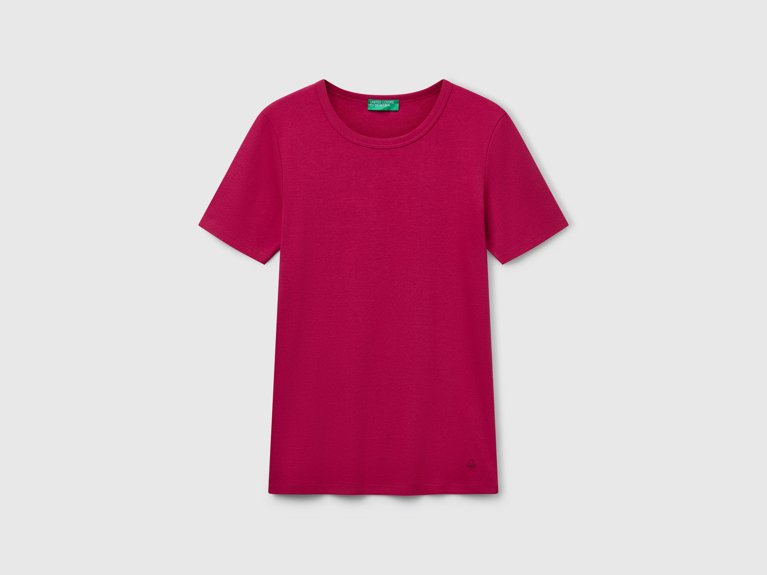 T-shirt regular fit da donna fragola | Benetton Outlet