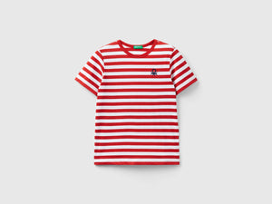 Maglietta a righe 100% cotone