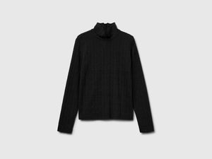 Blusa in pizzo slim fit