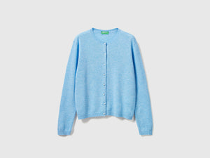 Cardigan in pura lana Merino