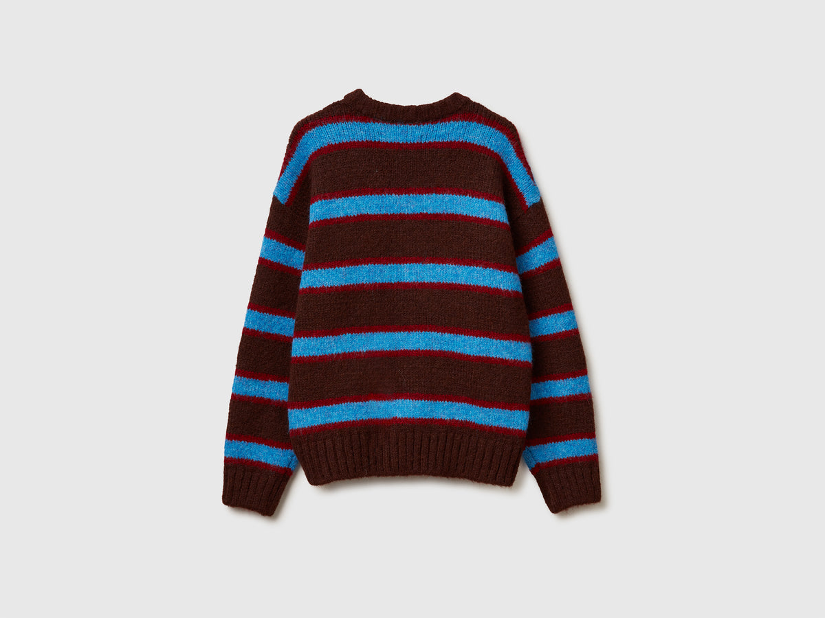 Maglione a righe