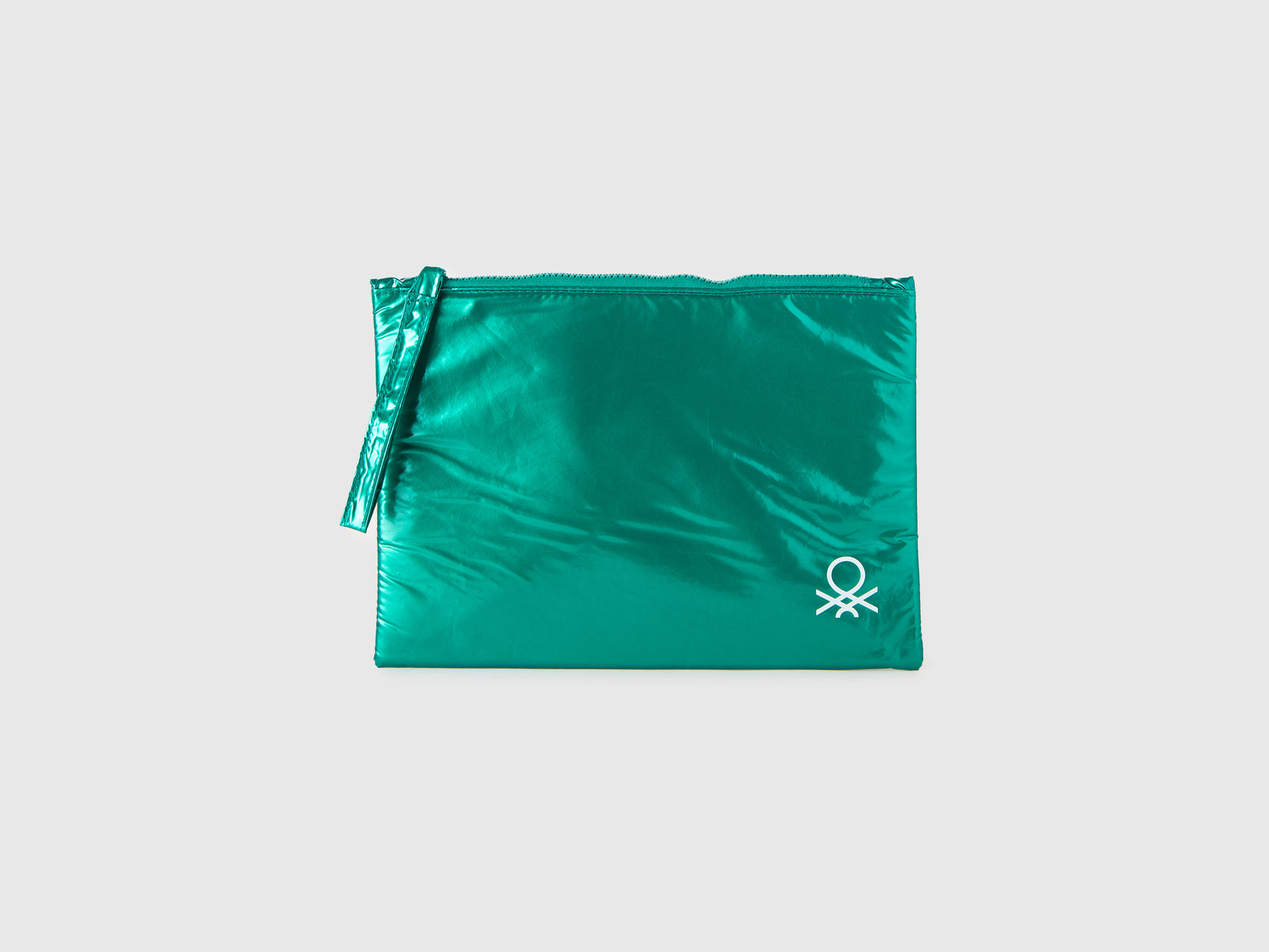 Busta piccola con logo da uomo verde | Accessori 0j Outlet