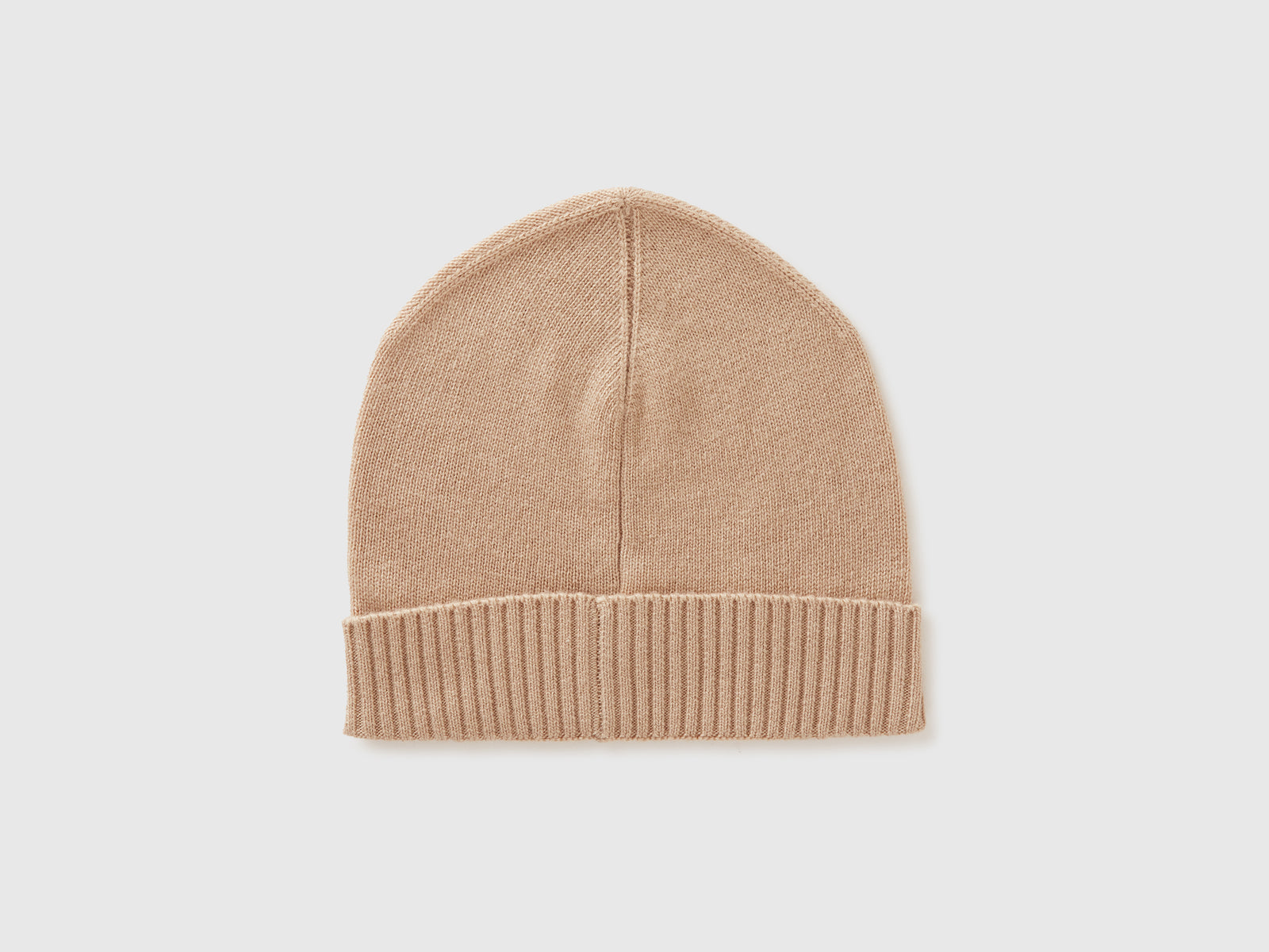 Cappello in misto cashmere da donna beige 2 | Benetton Outlet