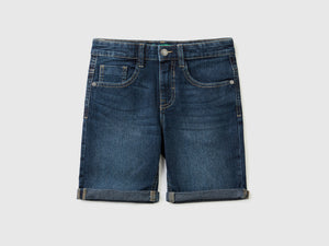 Bermuda slim fit in denim
