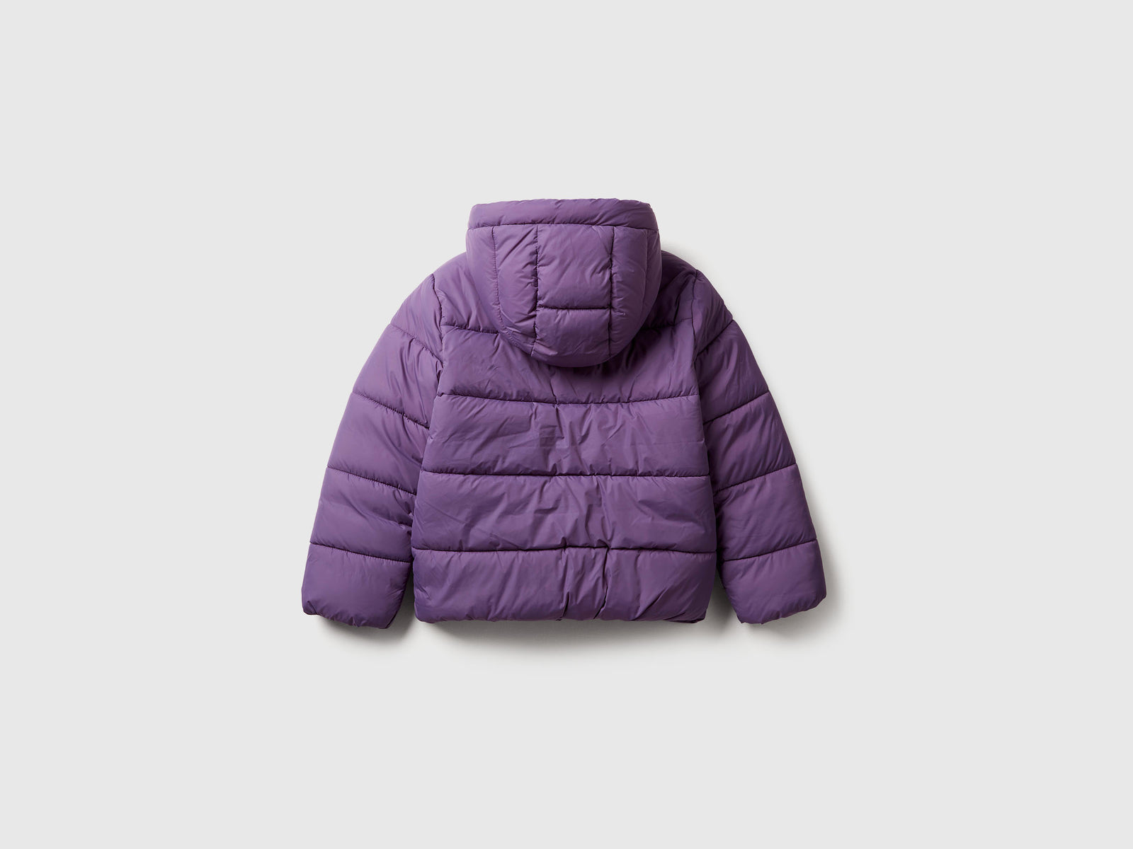 Giubbotto in nylon "Rain Defender" da bambina viola 2 | Benetton Outlet