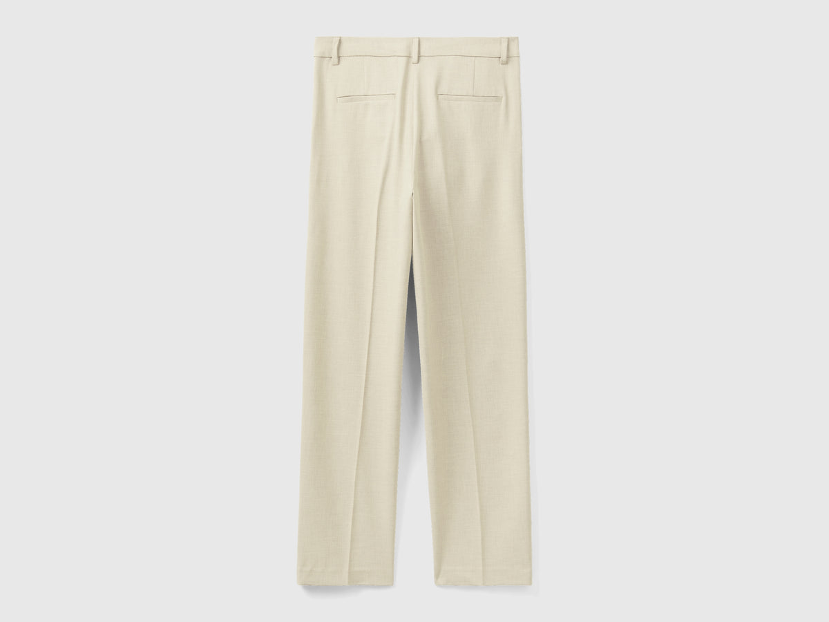 Pantaloni fluidi regular fit