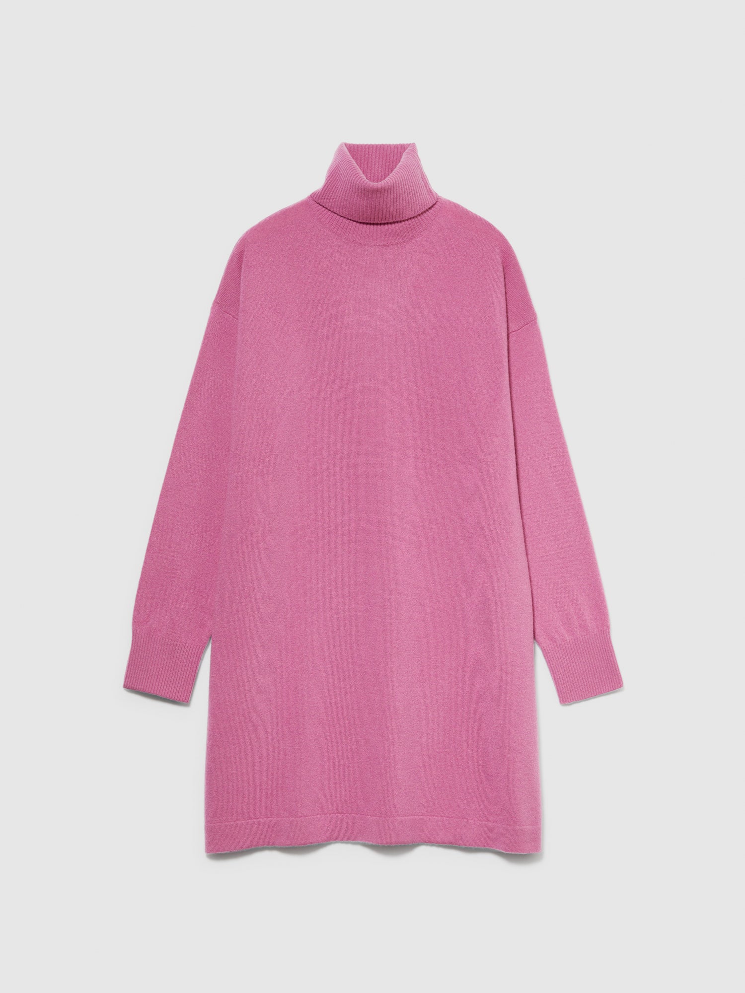 Vestito corto in maglia da donna rosa | Sisley Outlet
