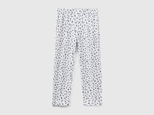 Pantaloni lunghi con stampa fantasia