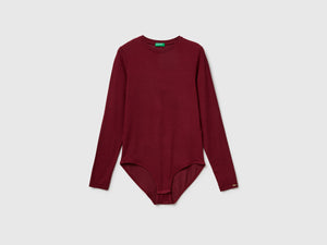 Body in misto Modal e cashmere