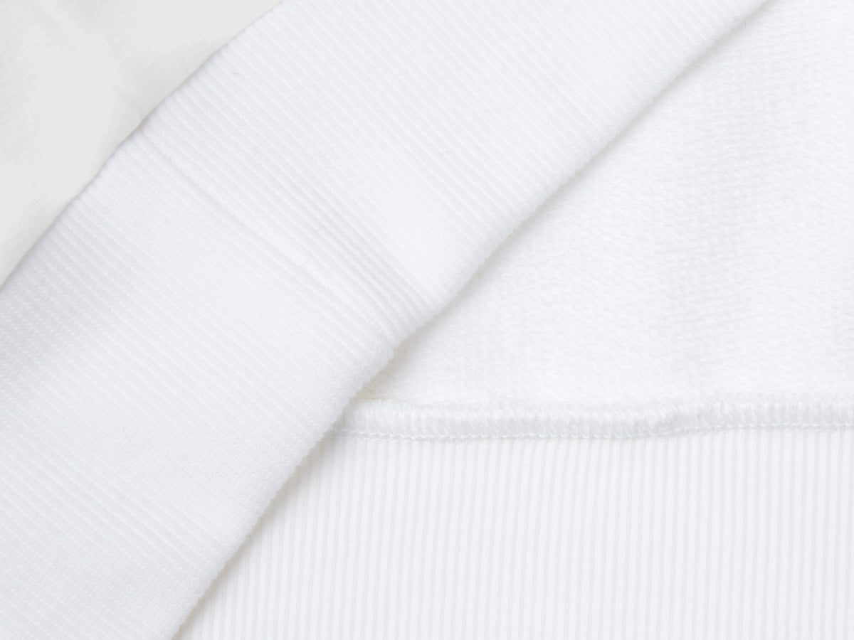 Felpa 100% cotone con stampa logo