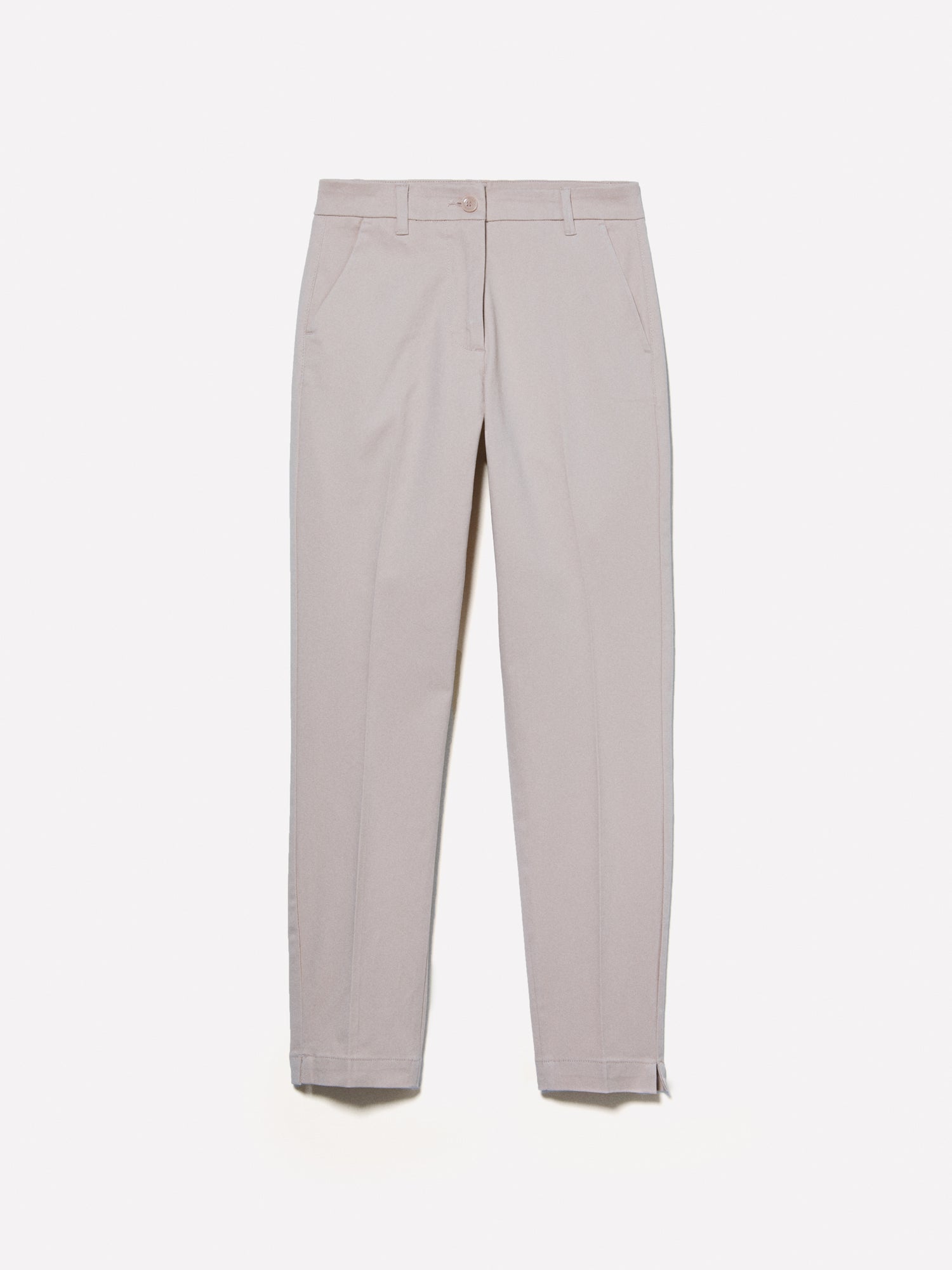 Chino slim fit rosa chiaro da donna rosa tenue | Sisley Outlet