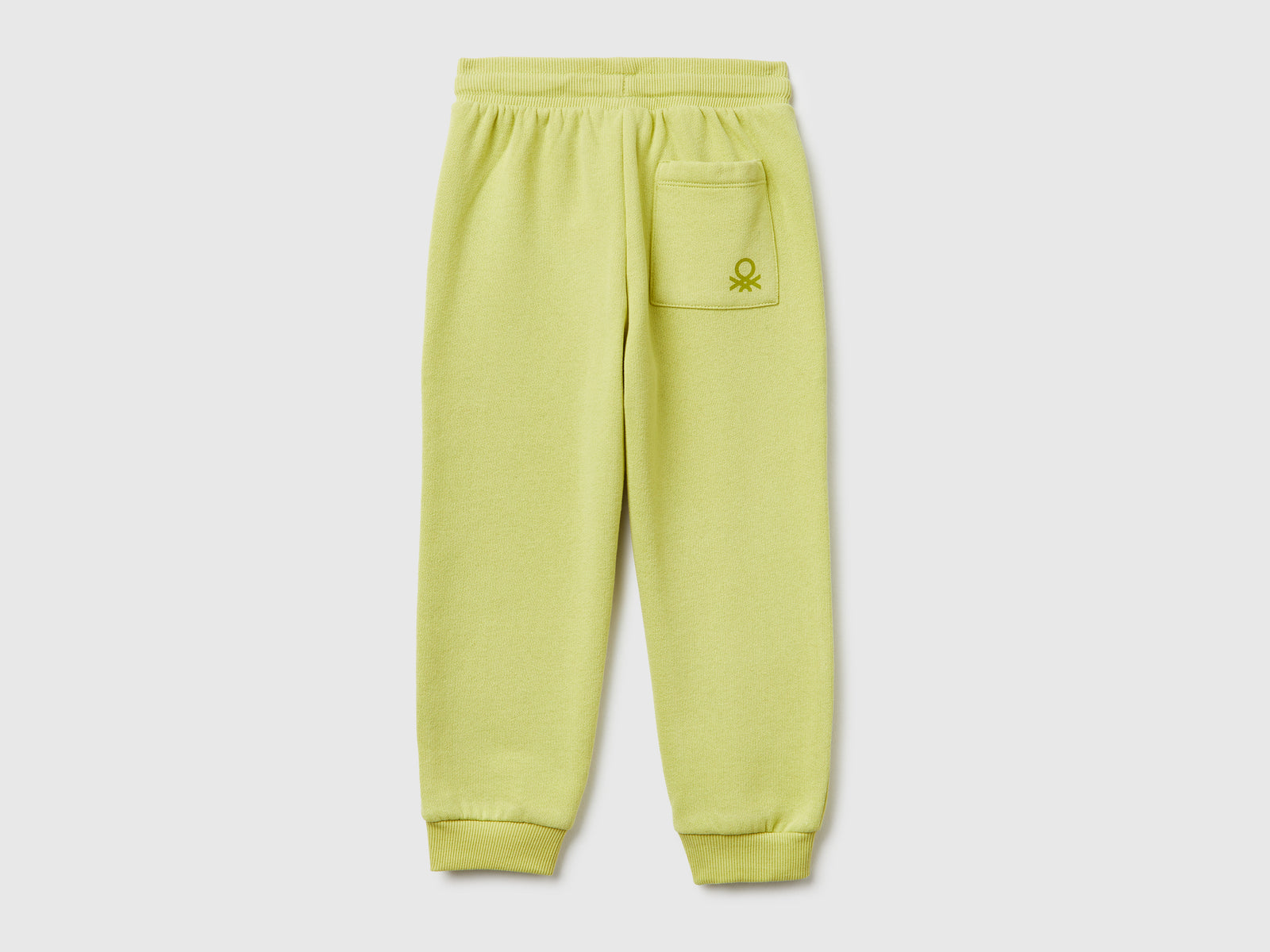 Joggers in calda felpa da bimbo giallo 2 | Benetton Outlet