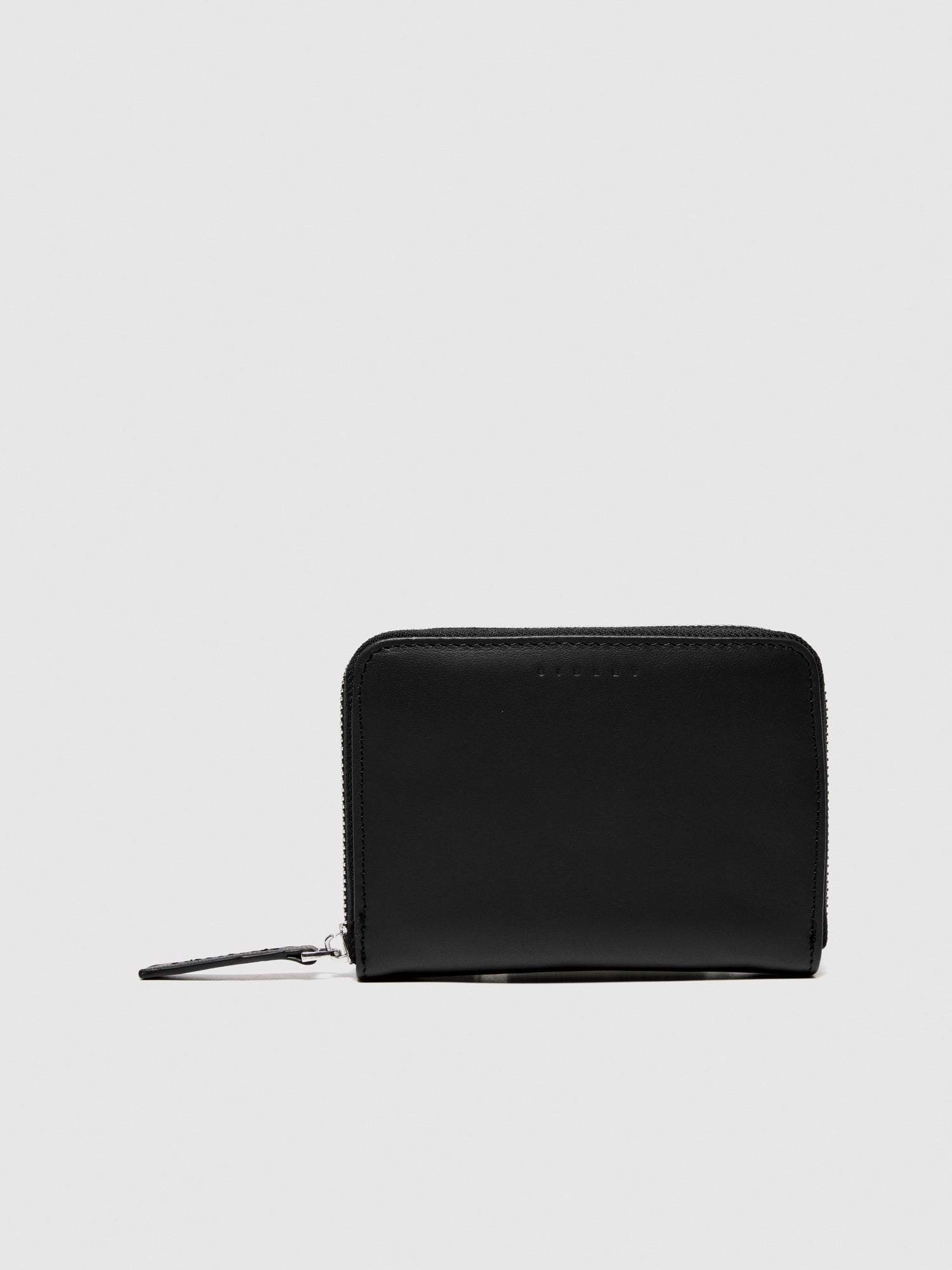 Portafoglio in pelle da donna nero | Sisley Outlet