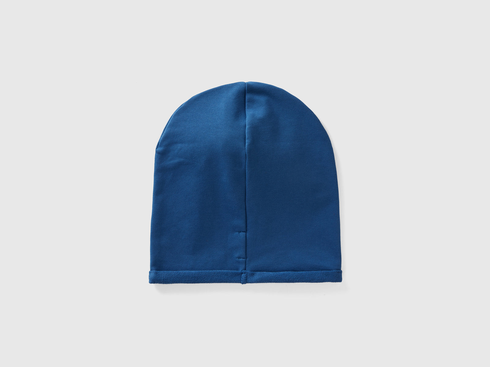 Cuffietta in cotone stretch da bambino blu 2 | Benetton Outlet