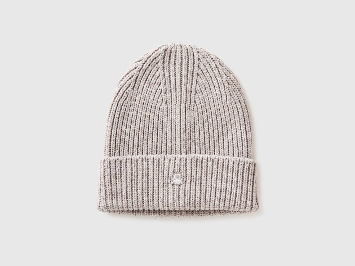 Cappello in misto lana da uomo grigio chiaro | Benetton Outlet