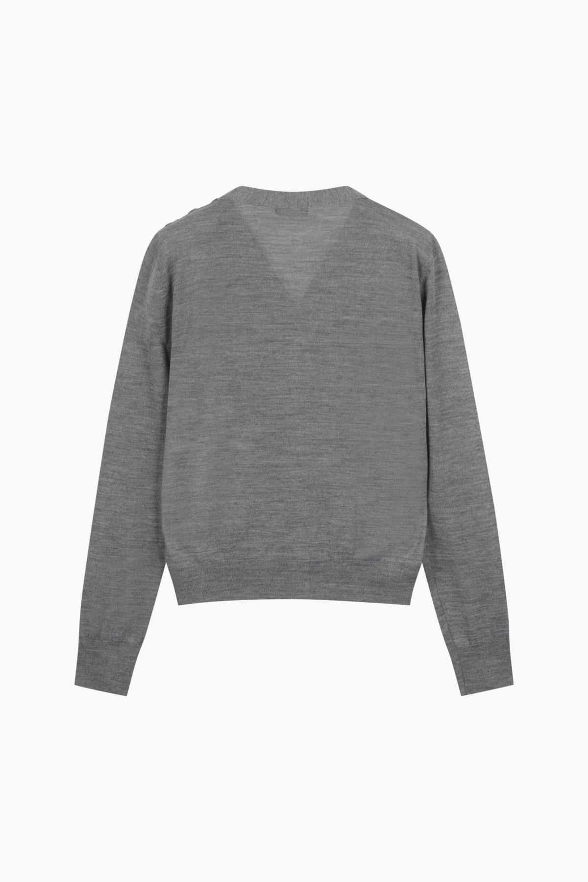 Cardigan con rouches