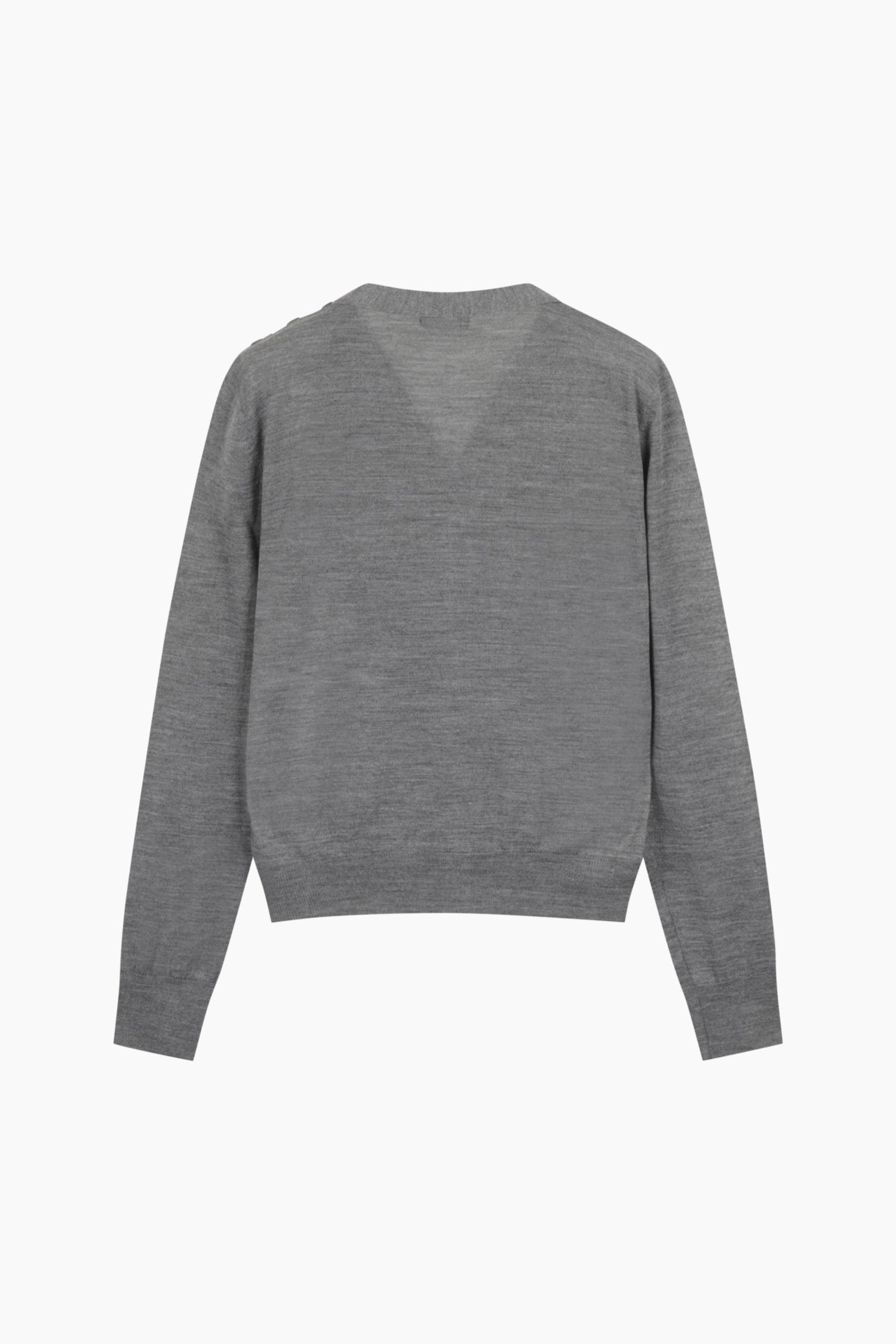 Cardigan con rouches da donna grigio 2 | Sisley Outlet