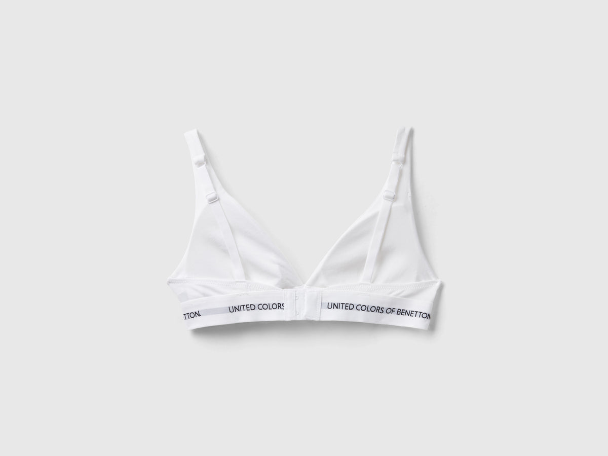 Reggiseno a triangolo in cotone bio