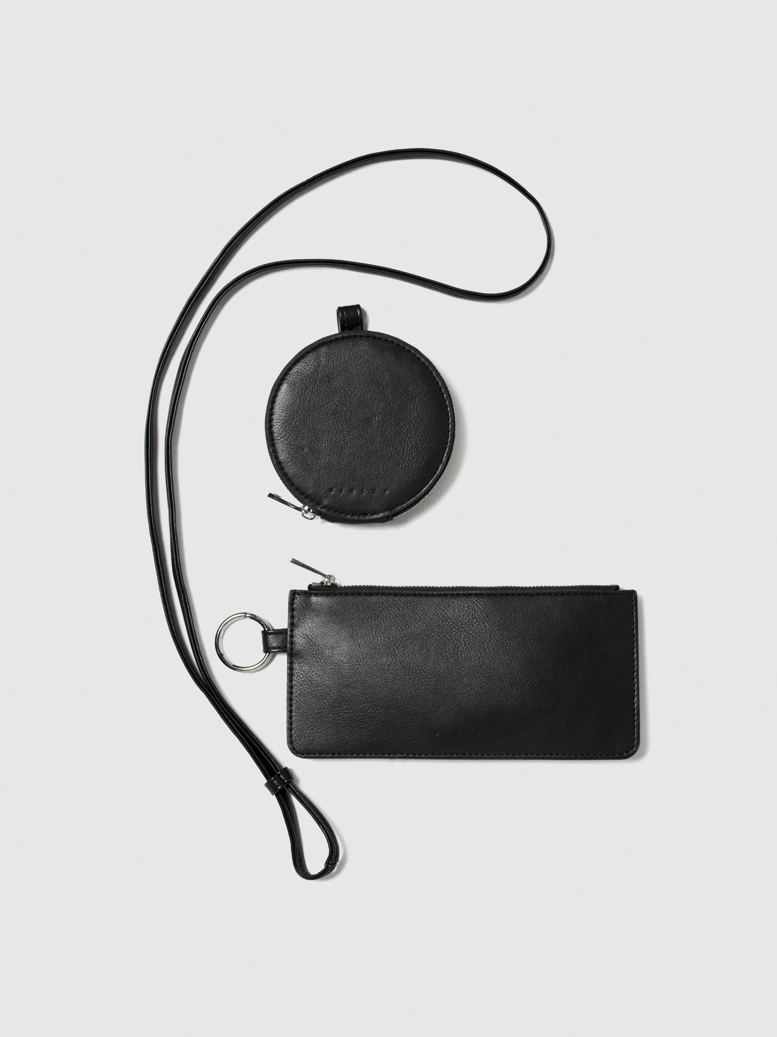 Porta cellulare con portamonete da donna nero 2 | Sisley Outlet