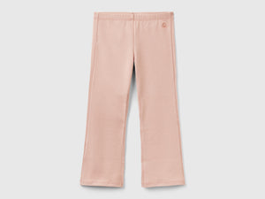 Leggings a zampa in cotone stretch