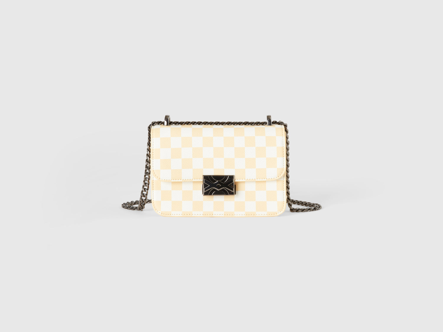Be Bag piccola a quadri e da donna multi-color | Benetton Outlet