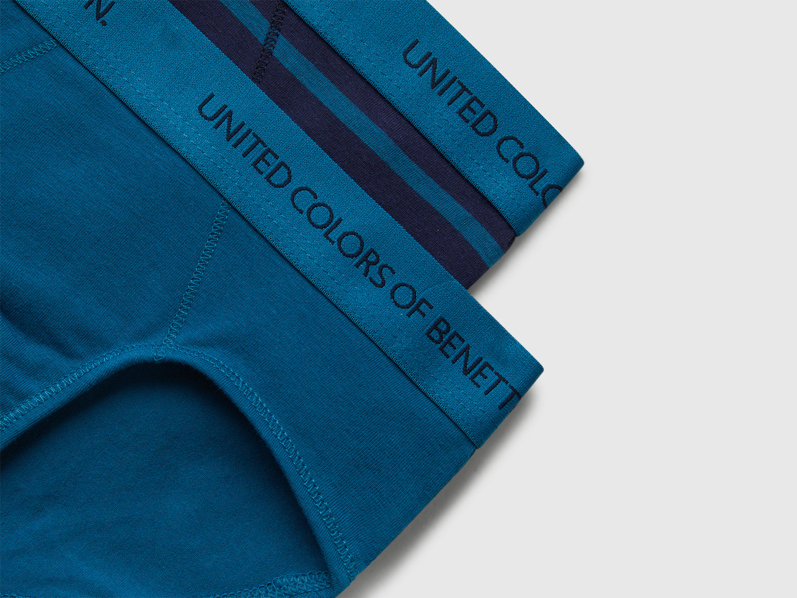 Due slip in cotone stretch da bambino multi-color 3 | Benetton Outlet