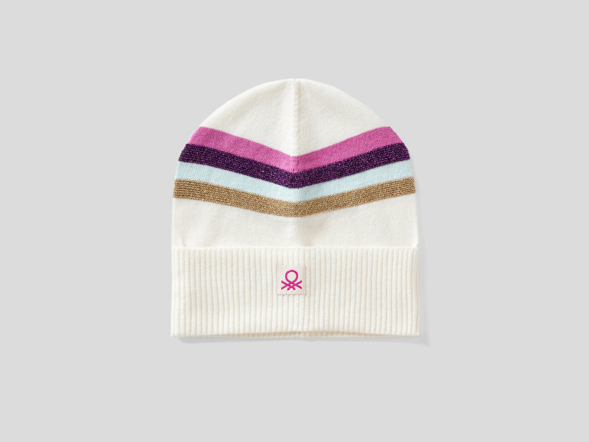 Cappellino a righe