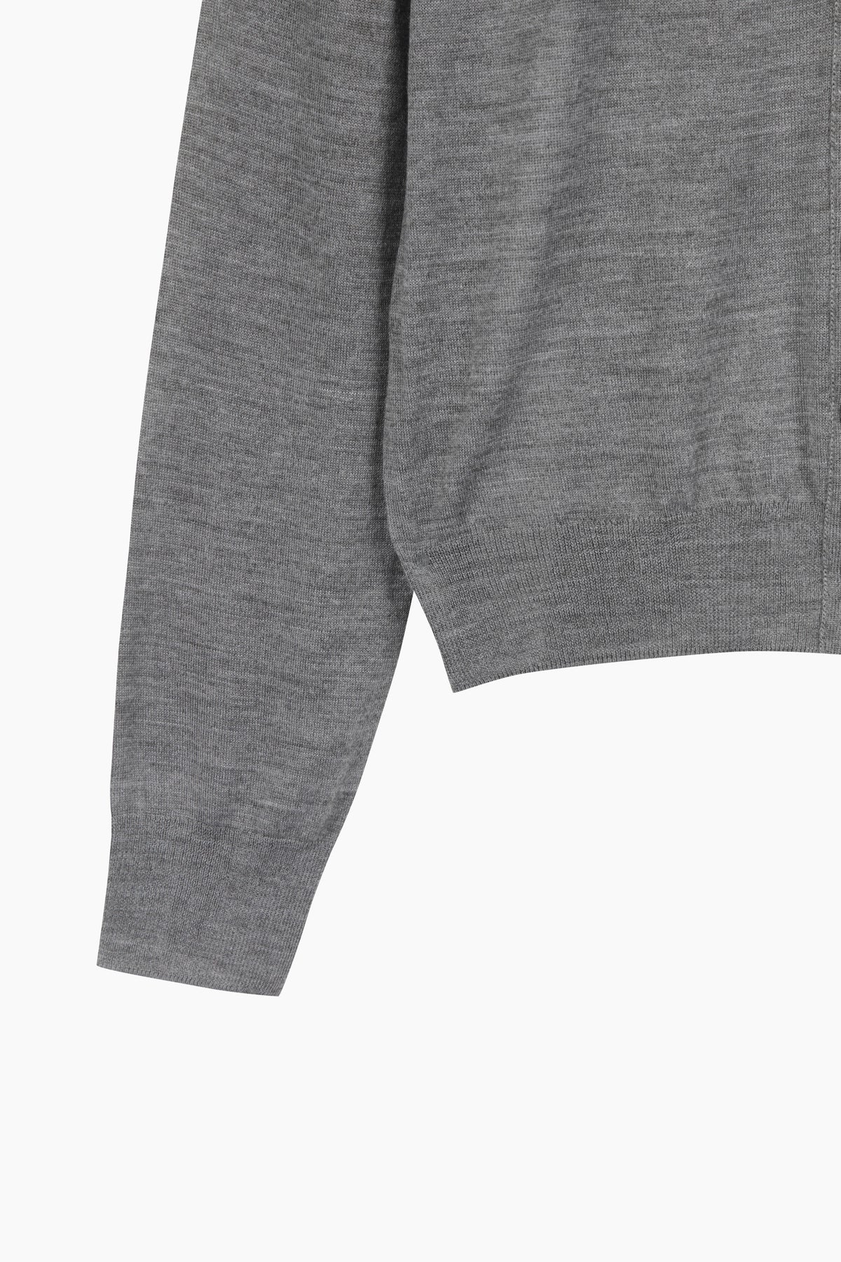 Cardigan con rouches