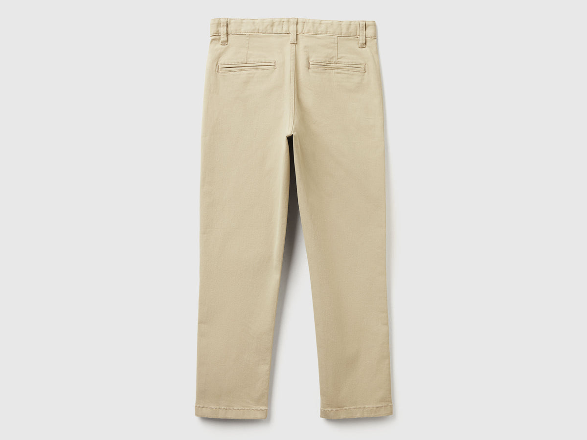 Chino slim fit in cotone stretch