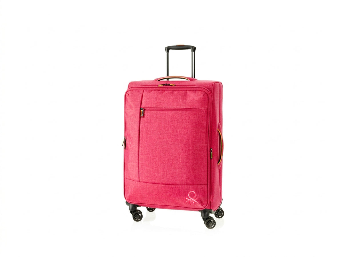 Trolley medio semirigido da  fucsia | Ucb Outlet