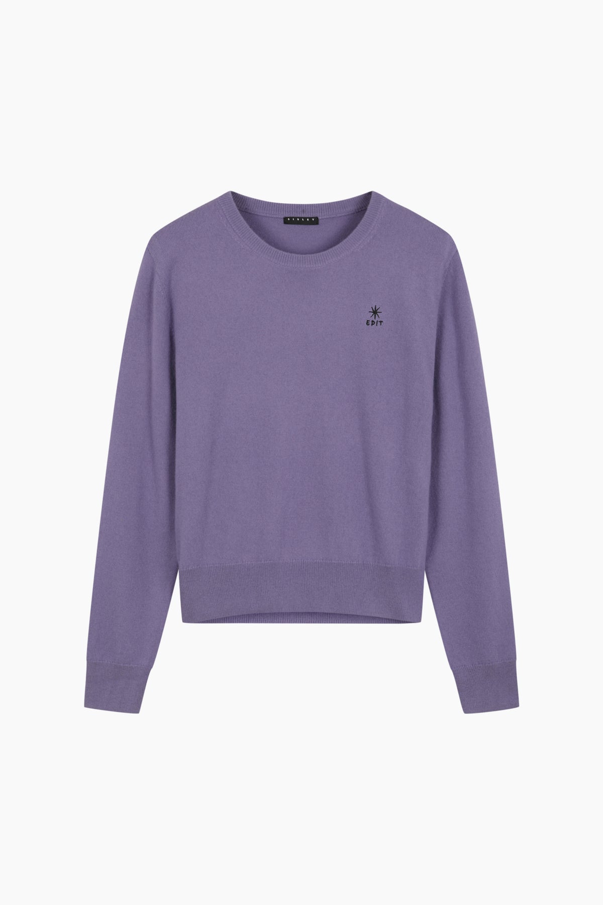 Maglia girocollo con ricamo
