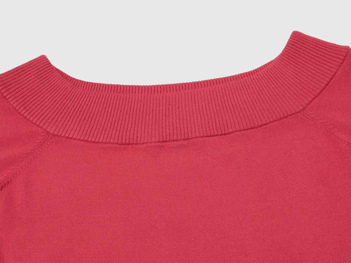 Maglia con scollo bardot