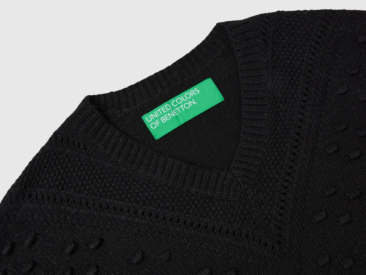 Maglia lavorata boxy fit