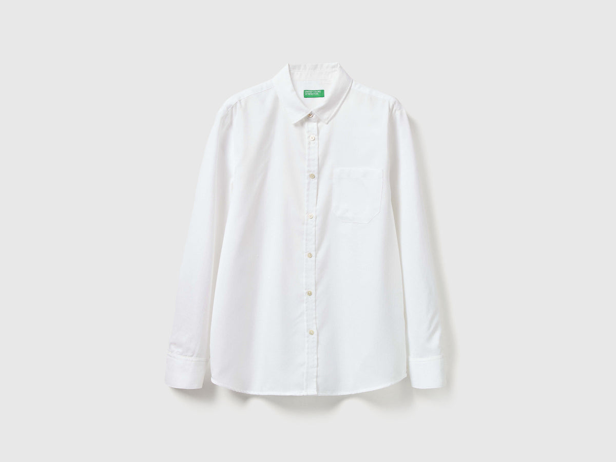 Camicia in misto cotone