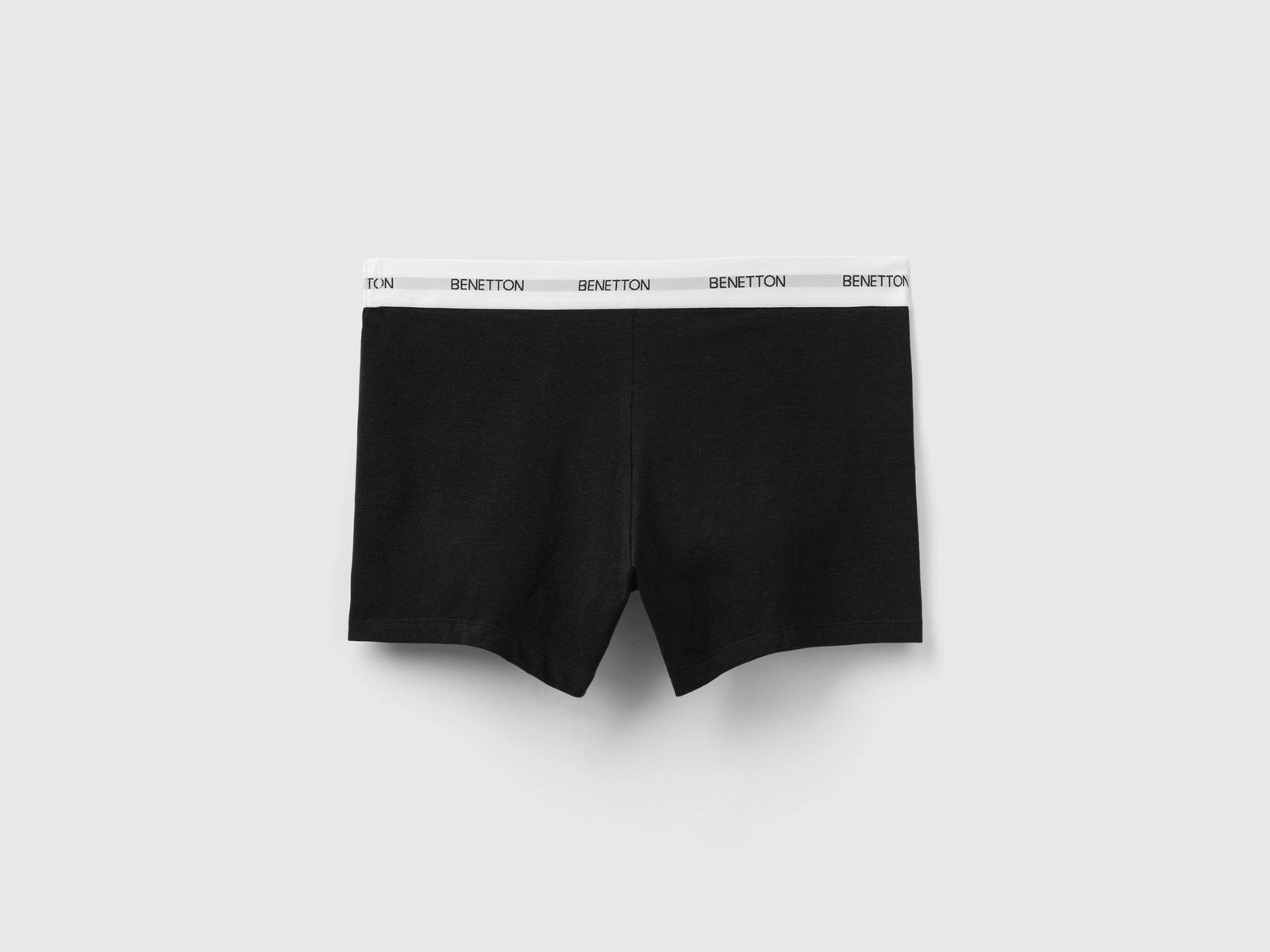 Boxer in cotone bio stretch da uomo nero 2 | Benetton Outlet