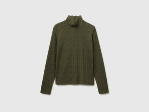 Blusa in pizzo slim fit