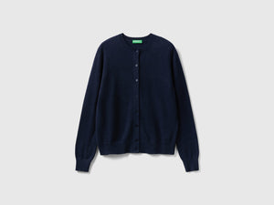 Cardigan in puro cashmere